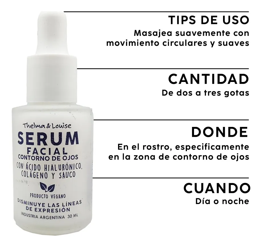 Miniatura 2 de Serum facial contorno de ojos Thelma y Louis